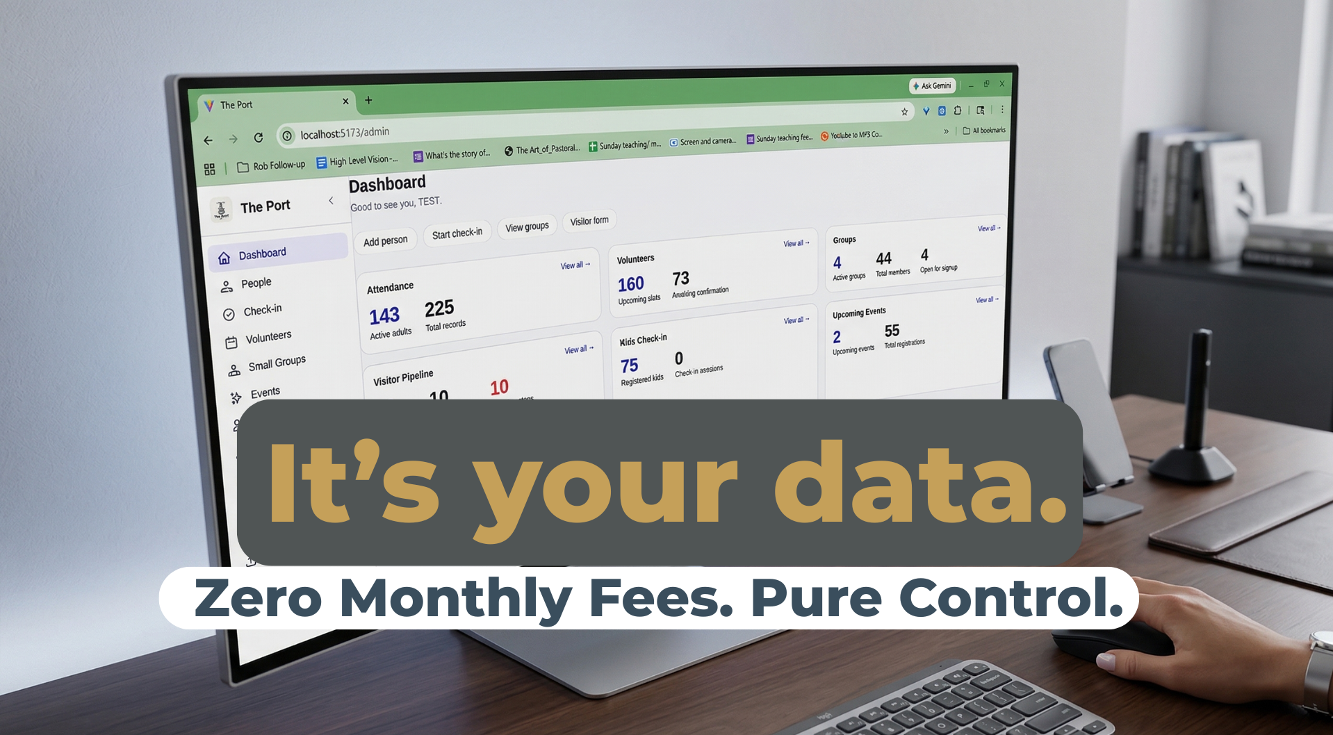 Gather Vital Dashboard